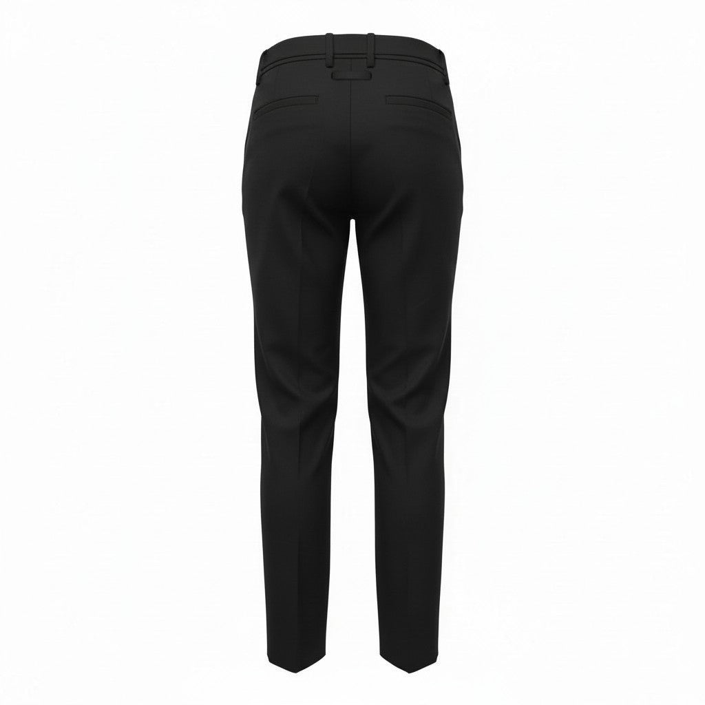 JACQUEMUS BLACK 'LE CHOUCHOU' TROUSERS - SIZE 32