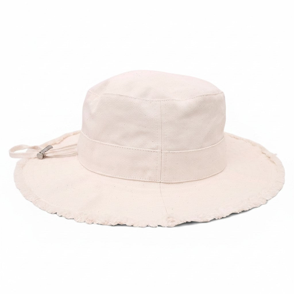 JACQUEMUS CREAM BUCKET HAT- SIZE 60