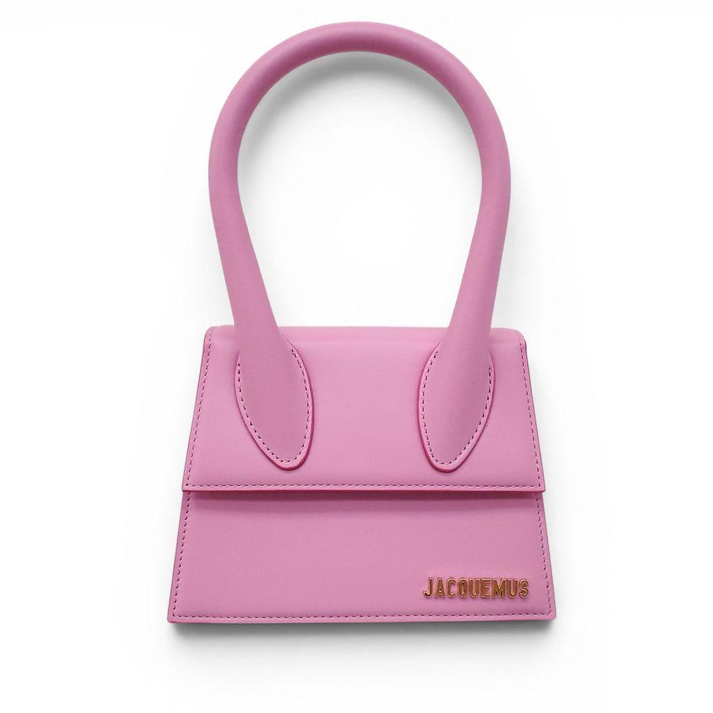 JACQUEMUS PINK TOP HANDLE BAG