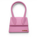 JACQUEMUS PINK TOP HANDLE BAG