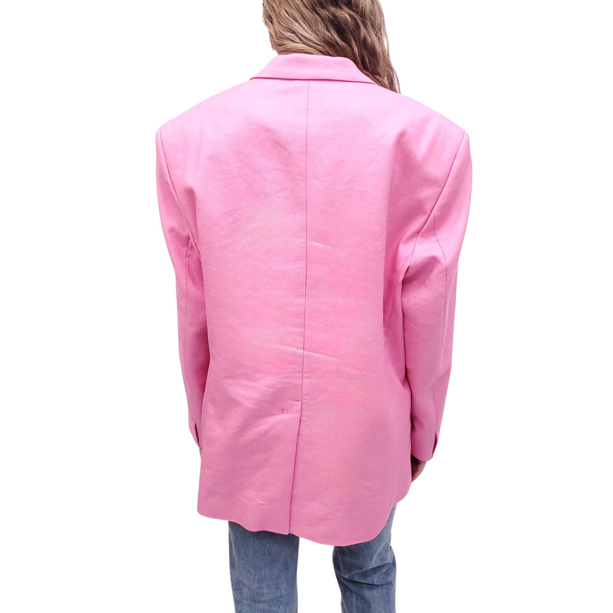 JACQUEMUS PINK 'LE SPLASH' JACKET - SIZE 42