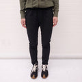 JAMES PERSE BLACK COTTON CARGO PANTS WITH DRAWSTRING - SIZE 0/XS