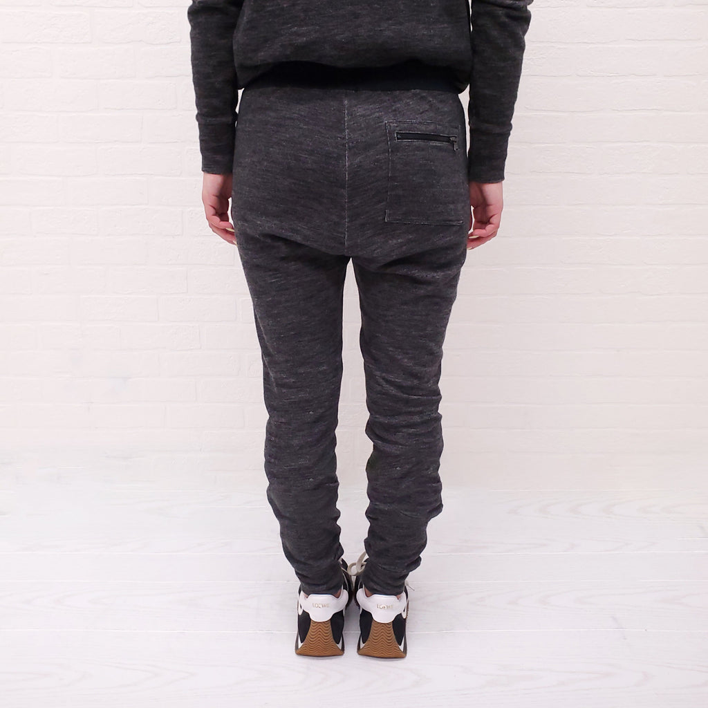 JAMES PERSE DARK GREY SWEATSHIRT SET - SIZE 0/XS