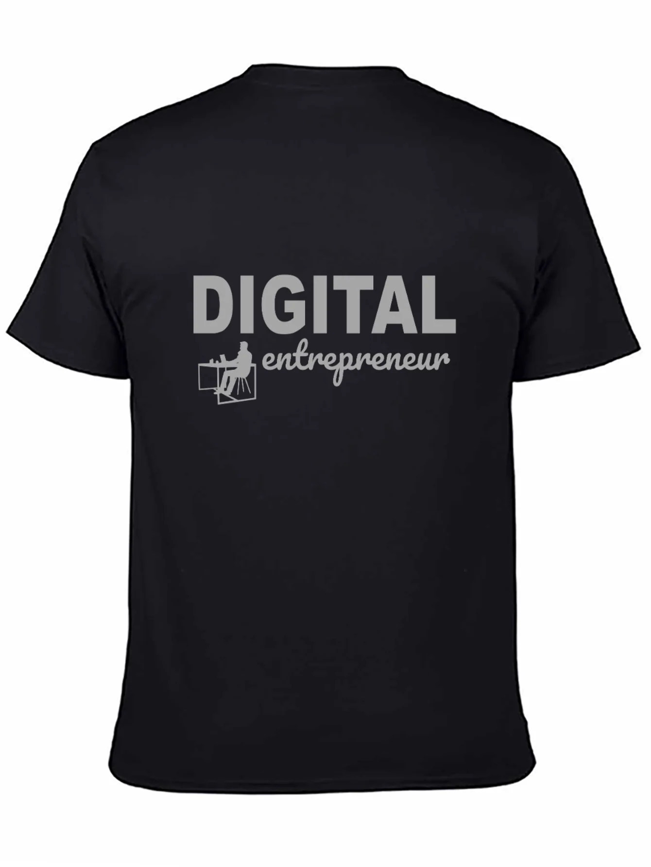 Digital Entrepreneur T-Shirt - Black Graphic Tee