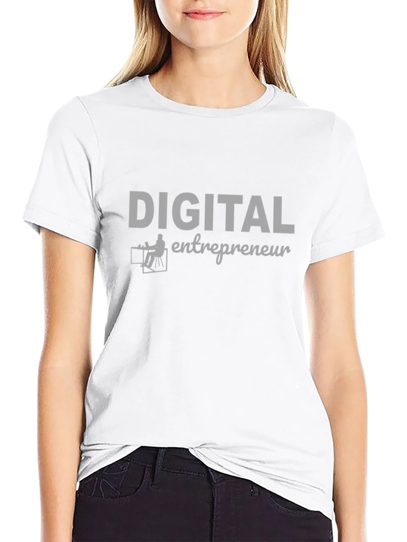 Digital Entrepreneur T-Shirt - Black Graphic Tee