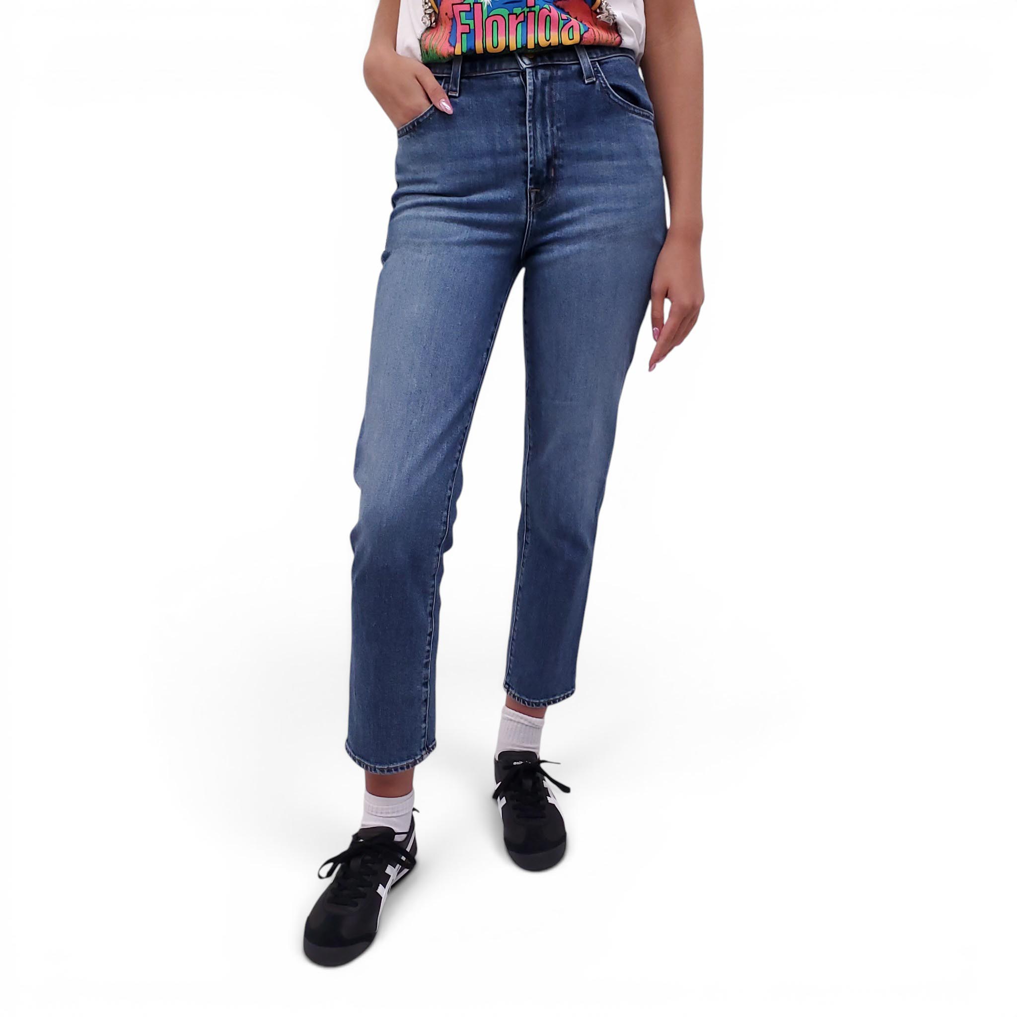 J BRAND MEDIUM BLUE WASH JEANS - SIZE 26