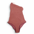 JOHANNA ORTIZ BRONZE METALLIC ONE-PIECE SWIMSUIT - SIZE XS