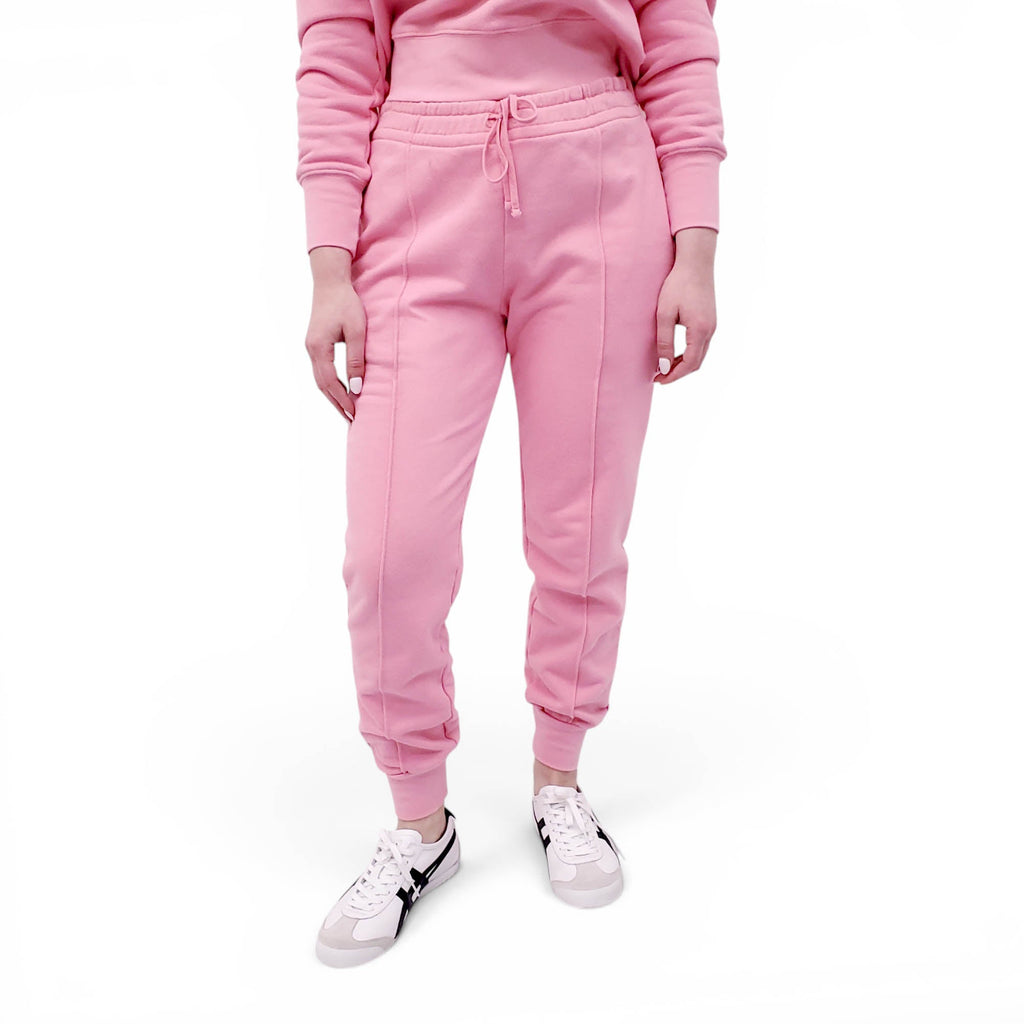 JONATHAN SIMKHAI PINK SWEATSUIT - SIZE XS