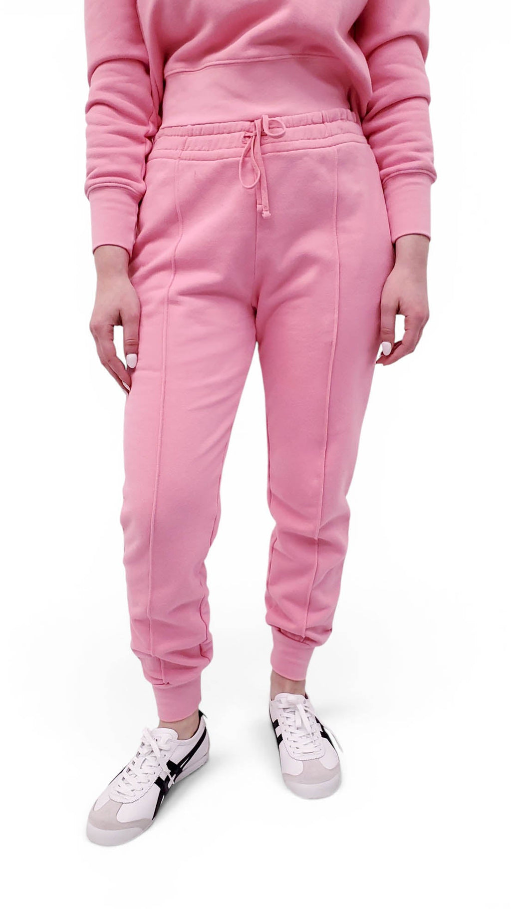 JONATHAN SIMKHAI PINK SWEATSUIT - SIZE XS