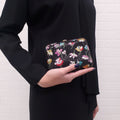 JUDITH LEIBER CRYSTAL FLORAL BAG