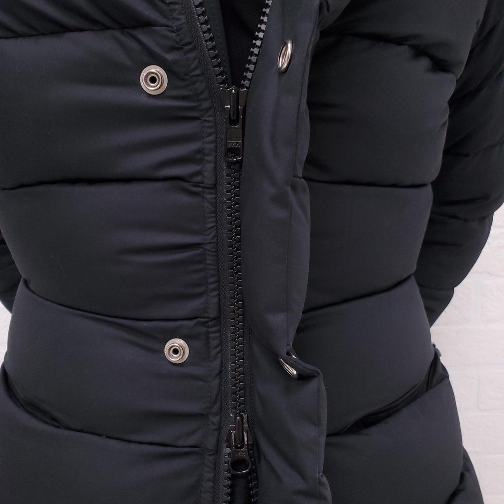 JUNYA WATANABE X COMME DES GARÇONS BLACK PUFFER JACKET - SIZE S