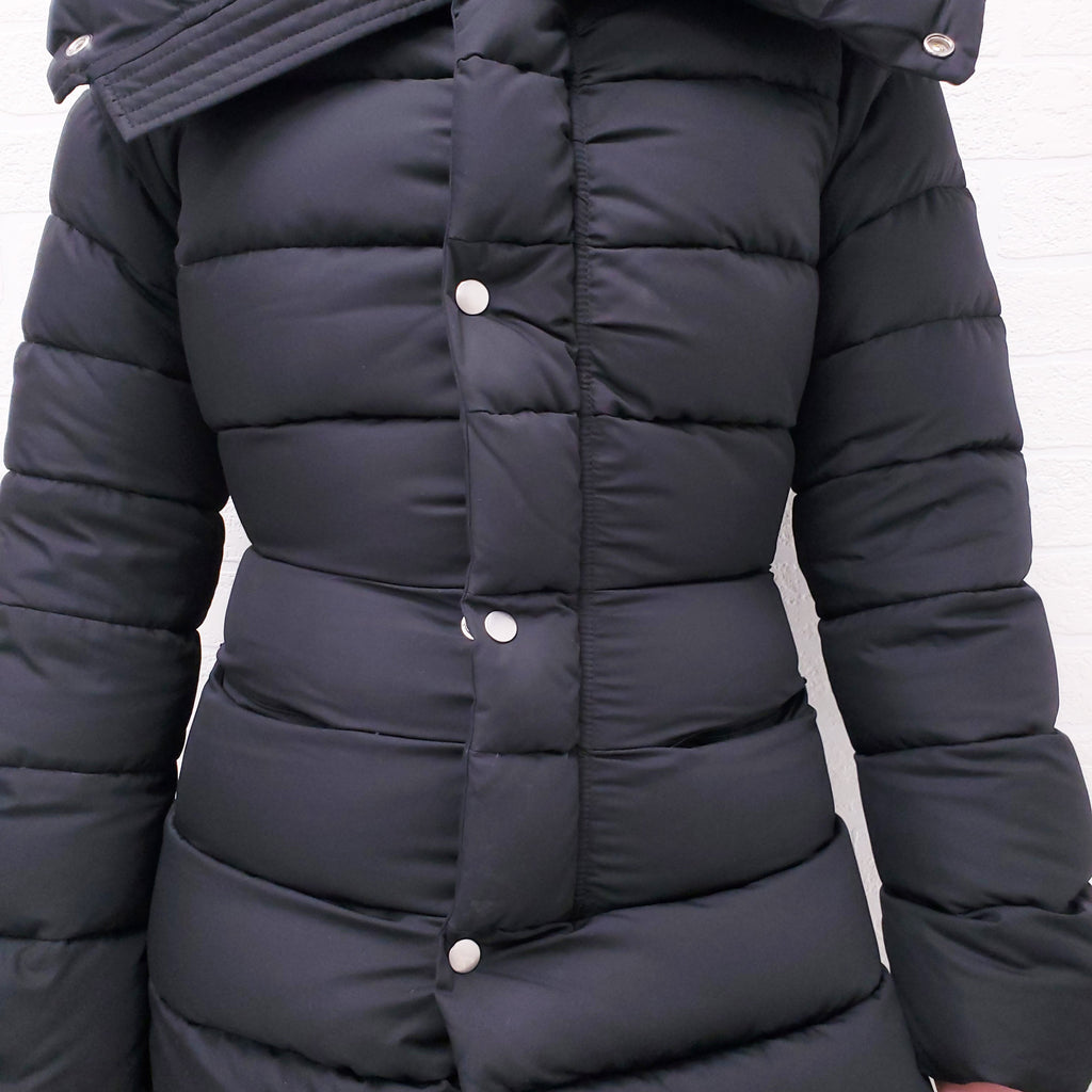 JUNYA WATANABE X COMME DES GARÇONS BLACK PUFFER JACKET - SIZE S