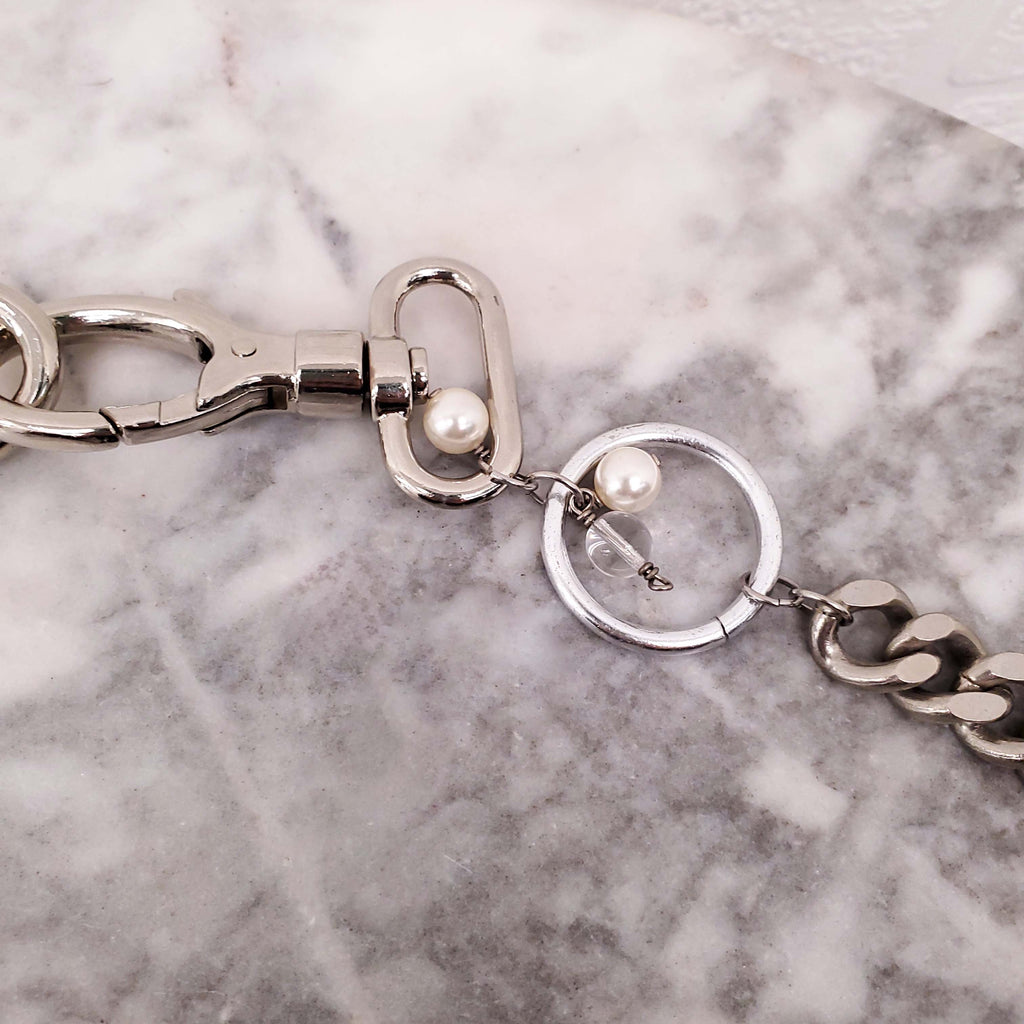 JUSTINE CLENQUET KEY NECKLACE