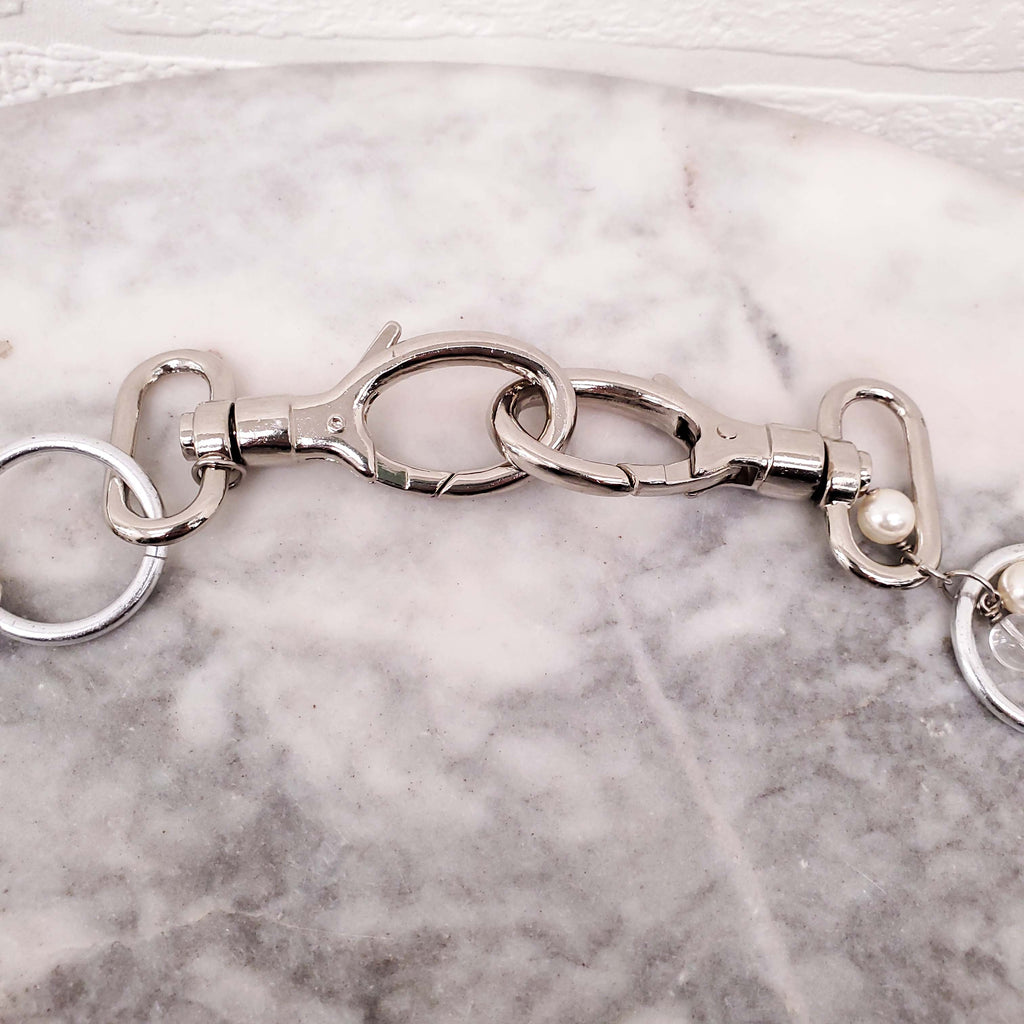 JUSTINE CLENQUET KEY NECKLACE