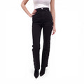 KHAITE BLACK DANIELLE STUDDED JEANS - SIZE 26