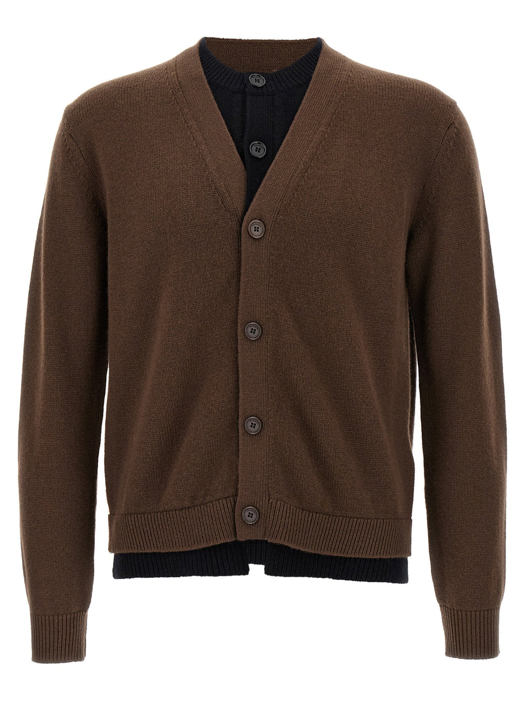 J.W.Anderson Men 'Contrast Layered' Cardigan