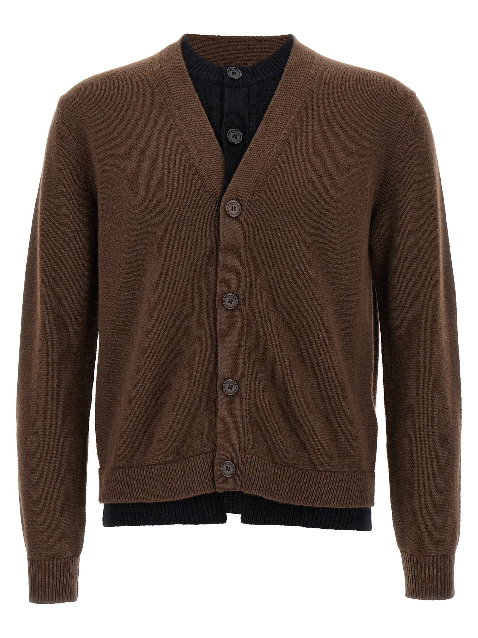 J.W.Anderson Men 'Contrast Layered' Cardigan