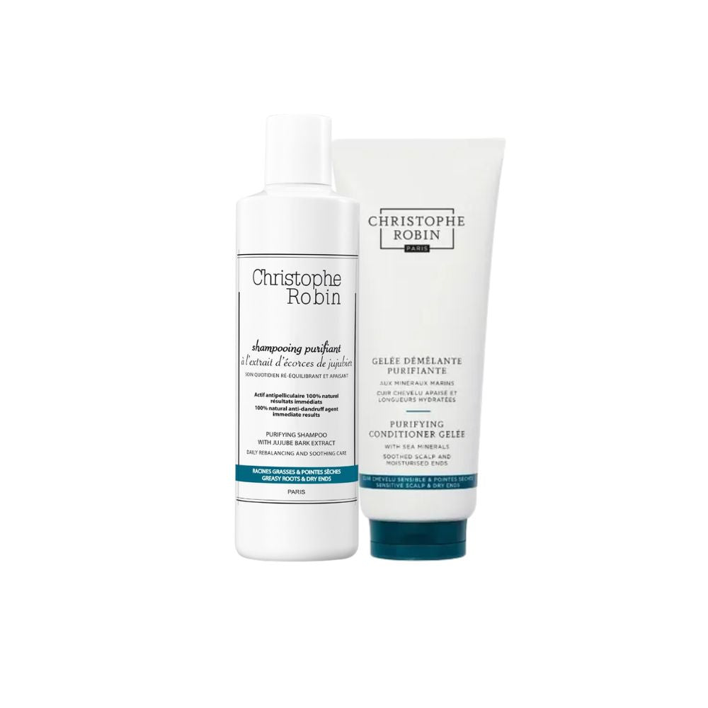 Christophe Robin Purifying Shampoo And Conditioner Duo