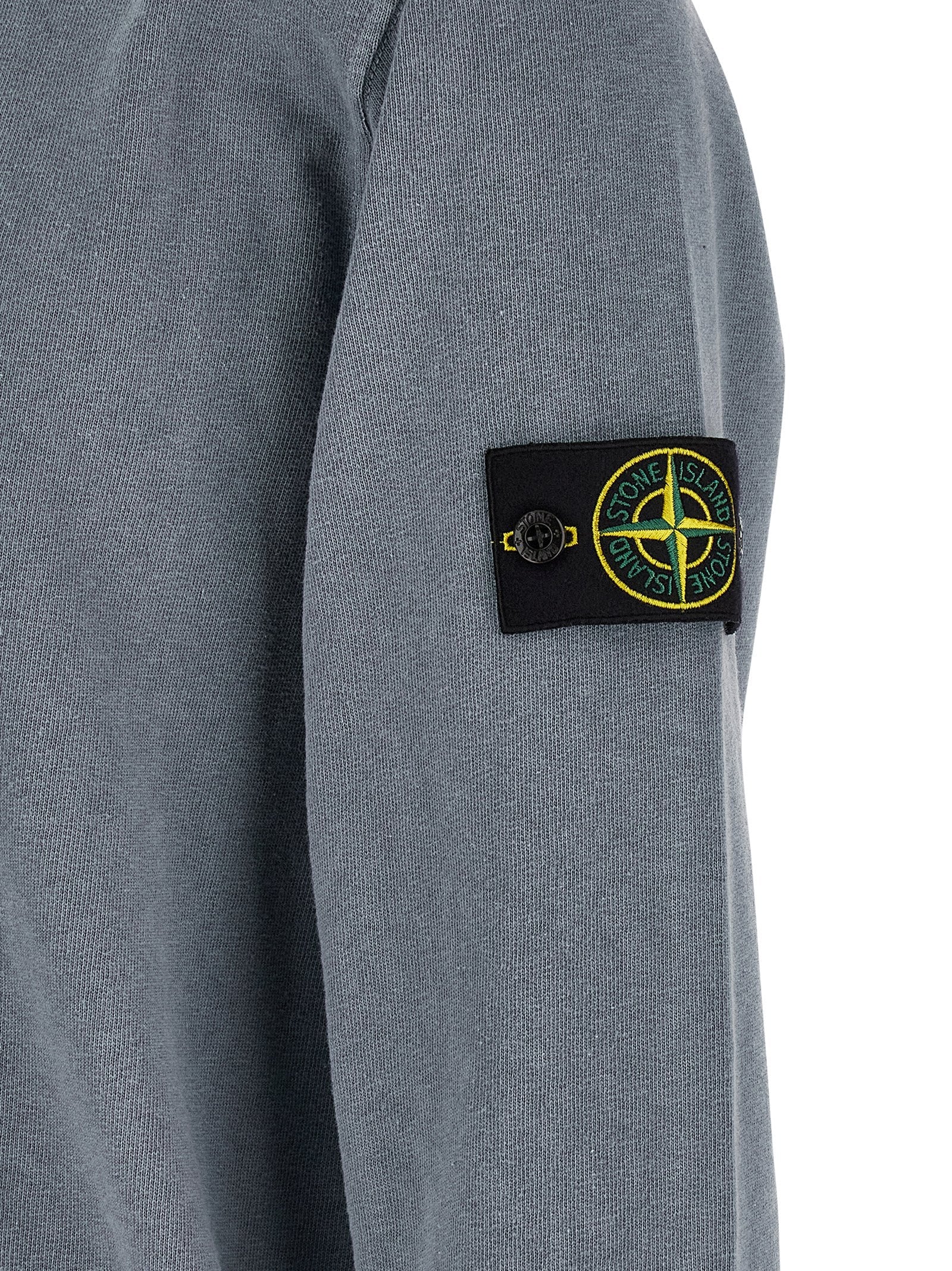 Stone Island Men Brushed Cotton Sweatshirt