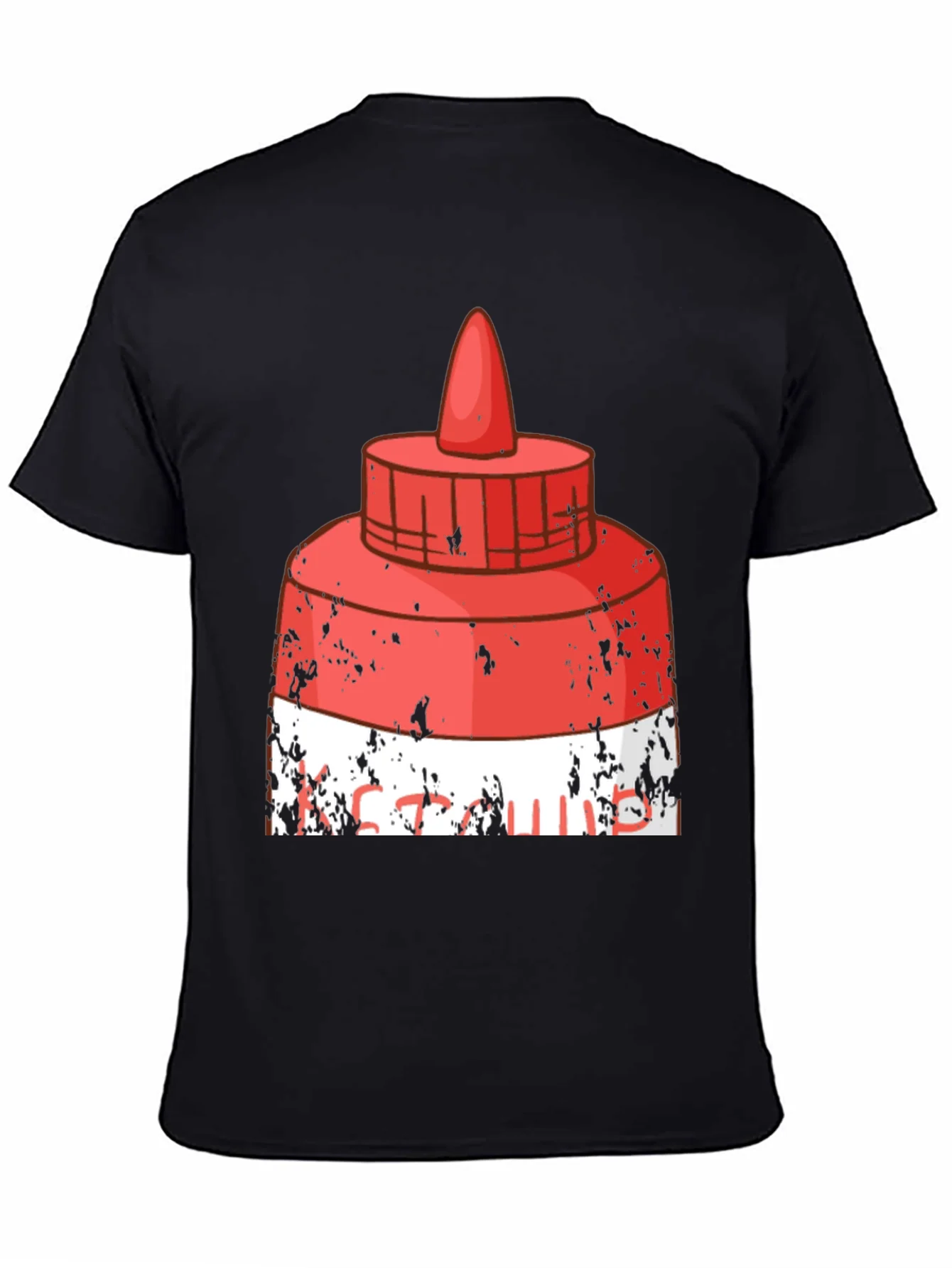 Funny Ketchup Graphic T-Shirt