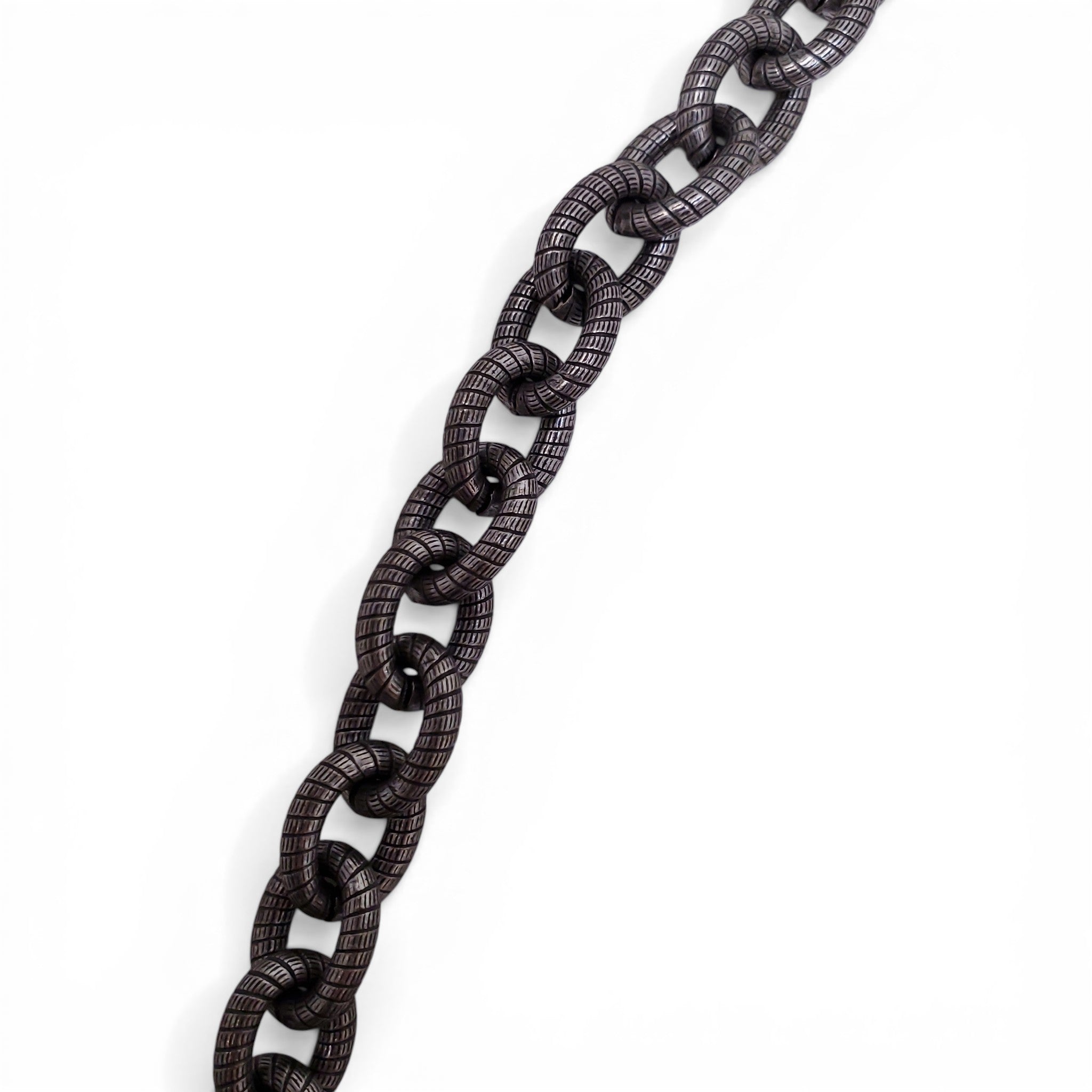 LANVIN CRYSTAL CHAIN NECKLACE