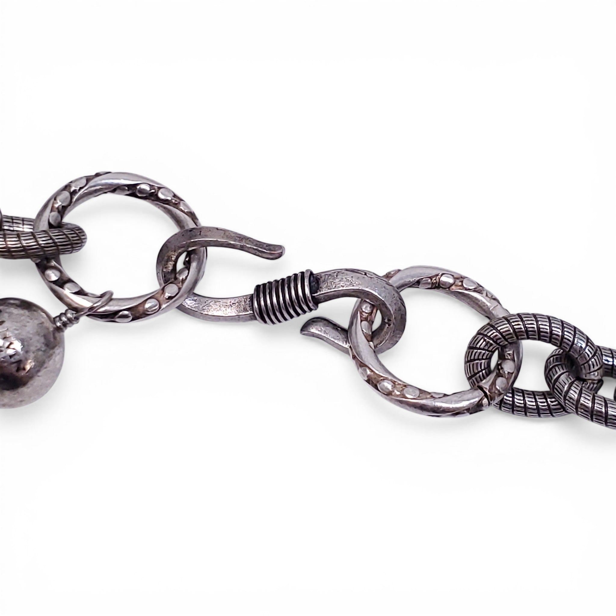 LANVIN CRYSTAL CHAIN NECKLACE
