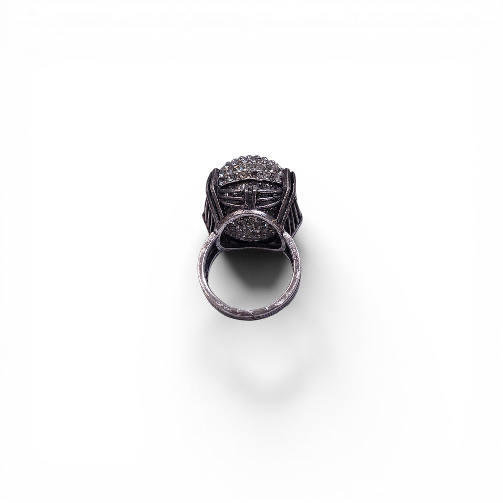 LANVIN RHINESTONE RING - SIZE 5.5