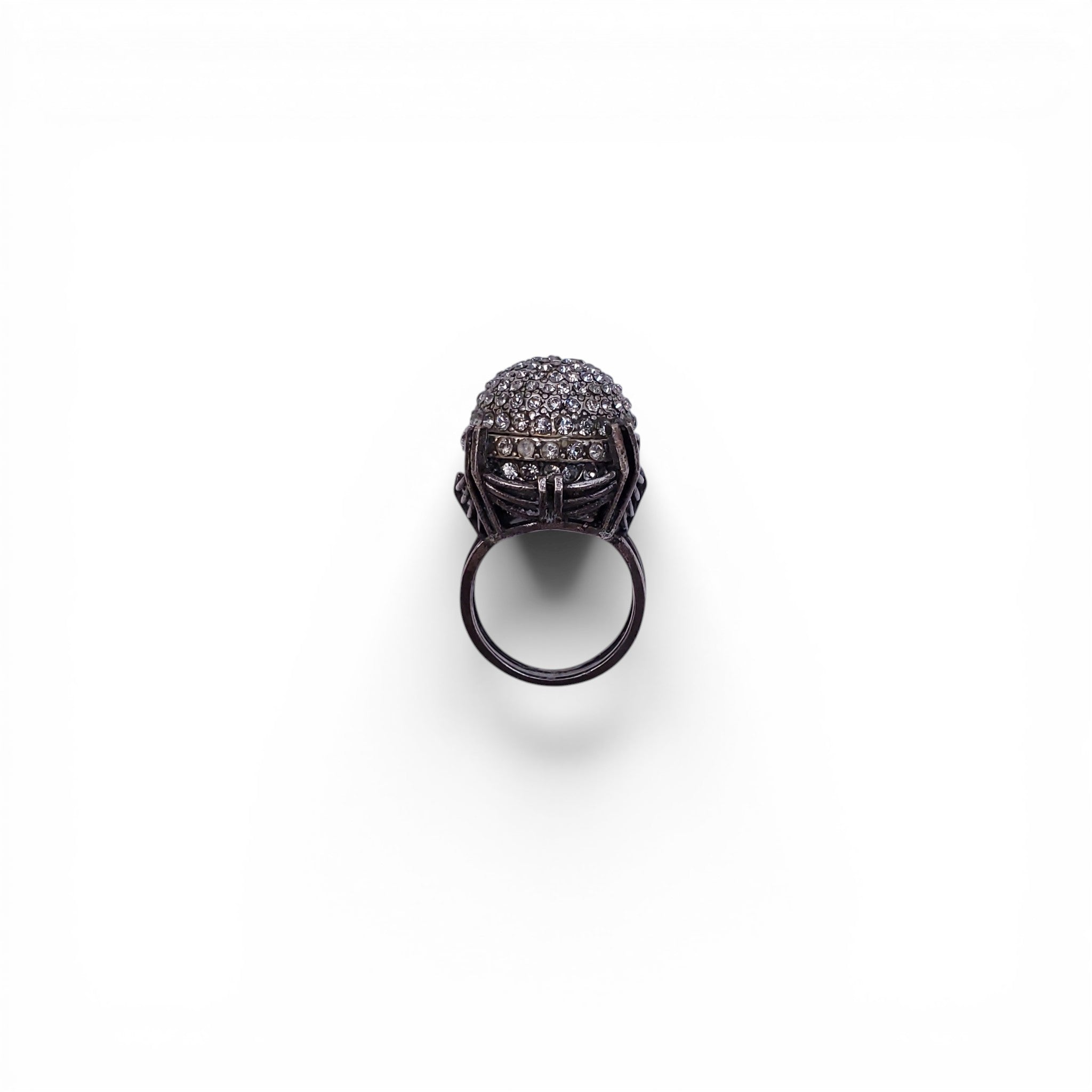 LANVIN RHINESTONE RING - SIZE 5.5