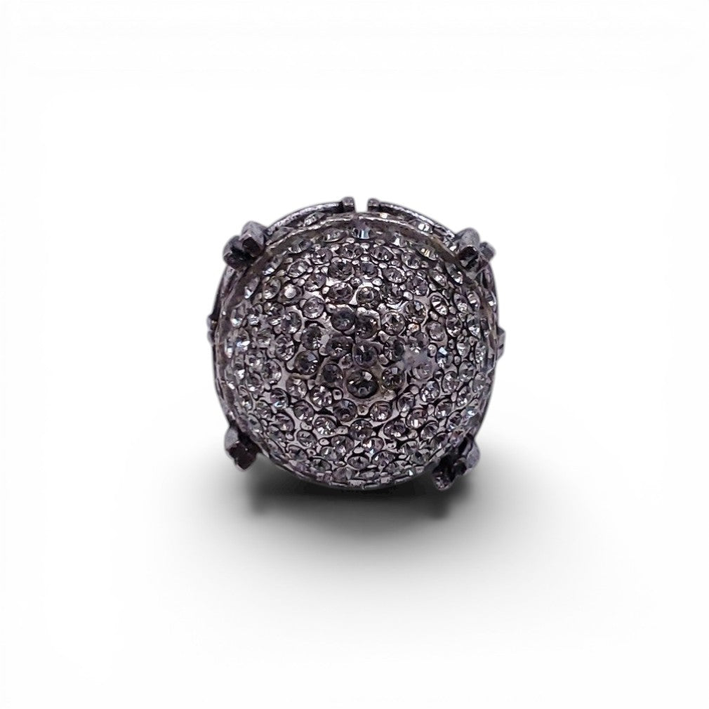 LANVIN RHINESTONE RING - SIZE 5.5
