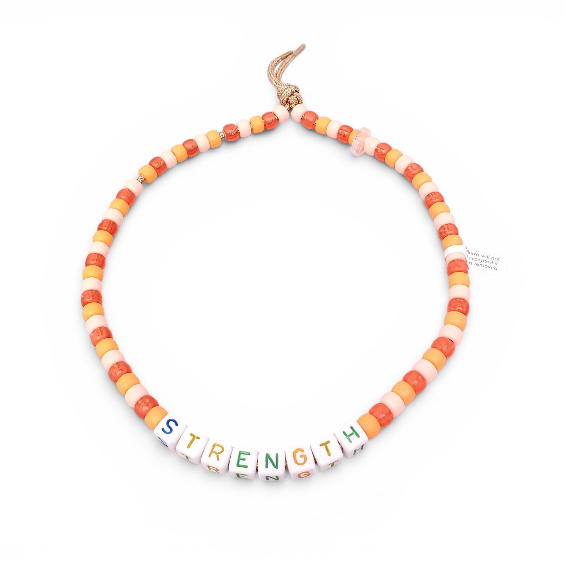 LAUREN RUBINSKI 'STRENGTH' BEADED NECKLACE