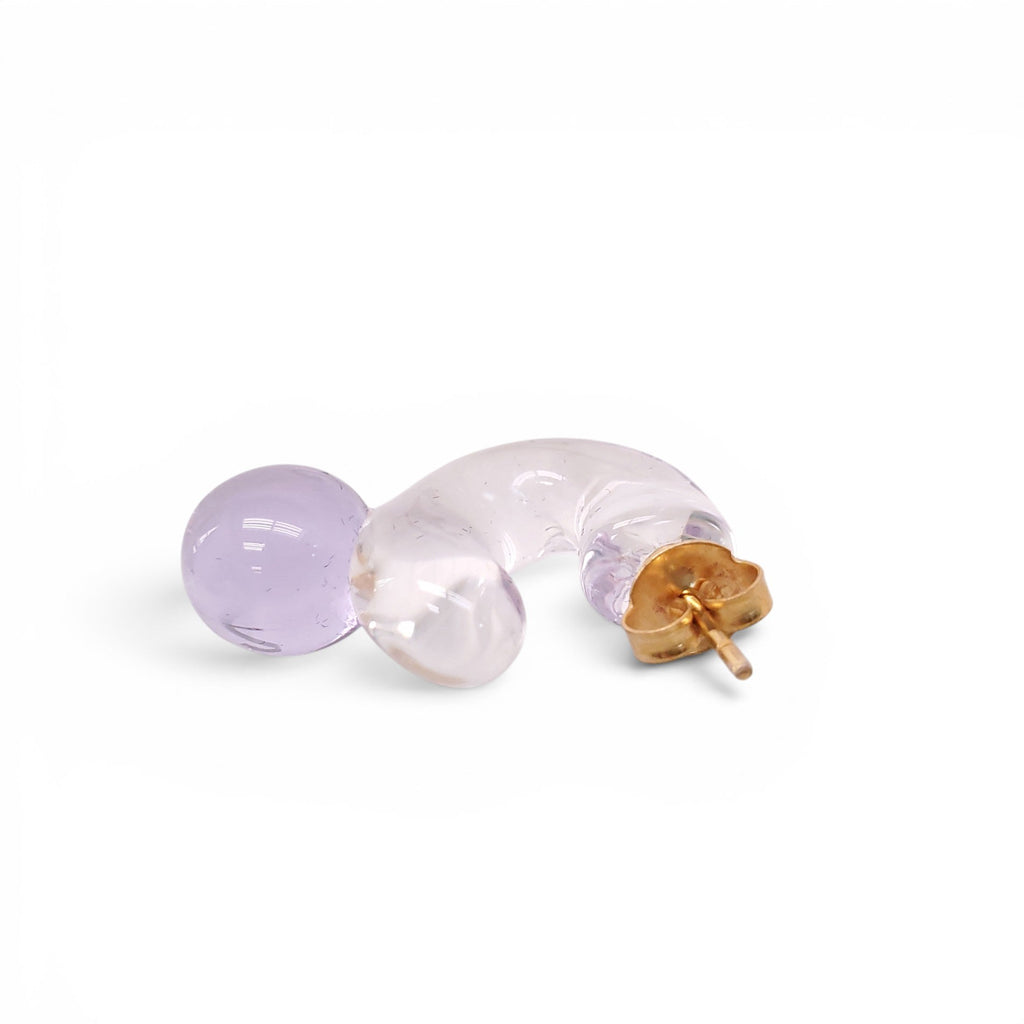 LEVENS JEWELS MINI DROP HOOP EARRINGS