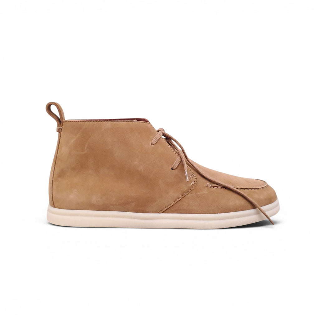 LORO PIANA CAMEL SUEDE BOOTIES - SIZE 37