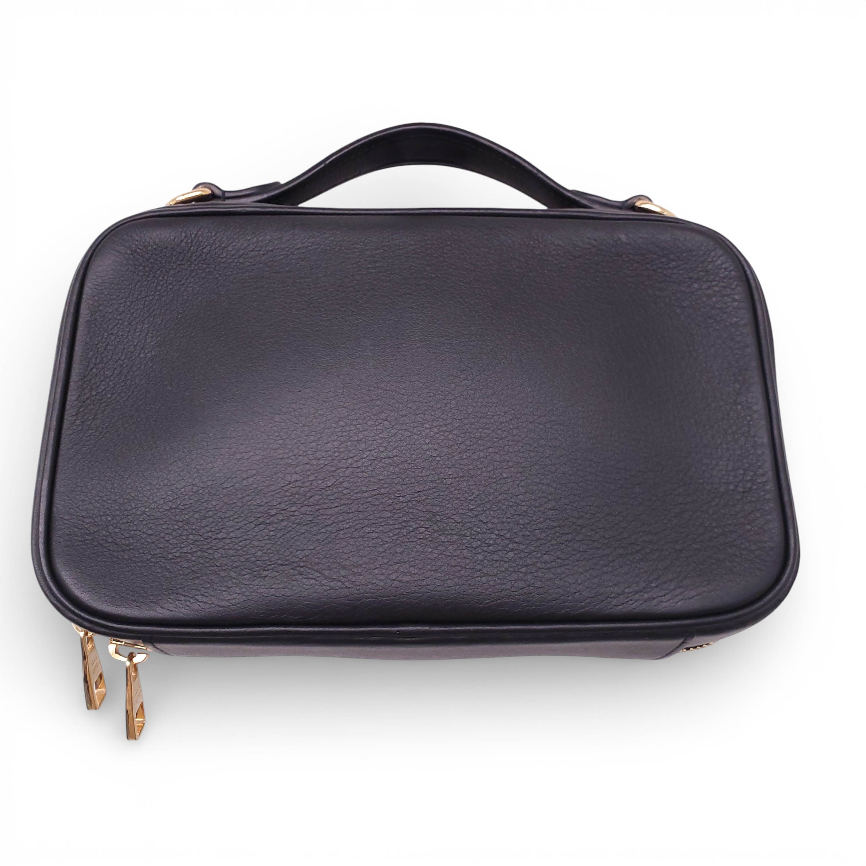 LOUIS VUITTON BLACK UTILITY CROSSBODY BAG