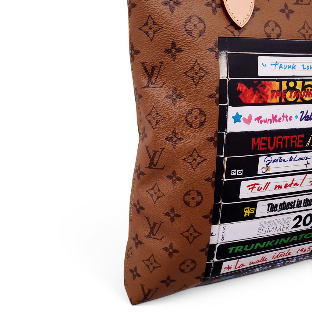 LOUIS VUITTON LIMITED EDITION REVERSE MONOGRAM CARRY IT TOTE BAG
