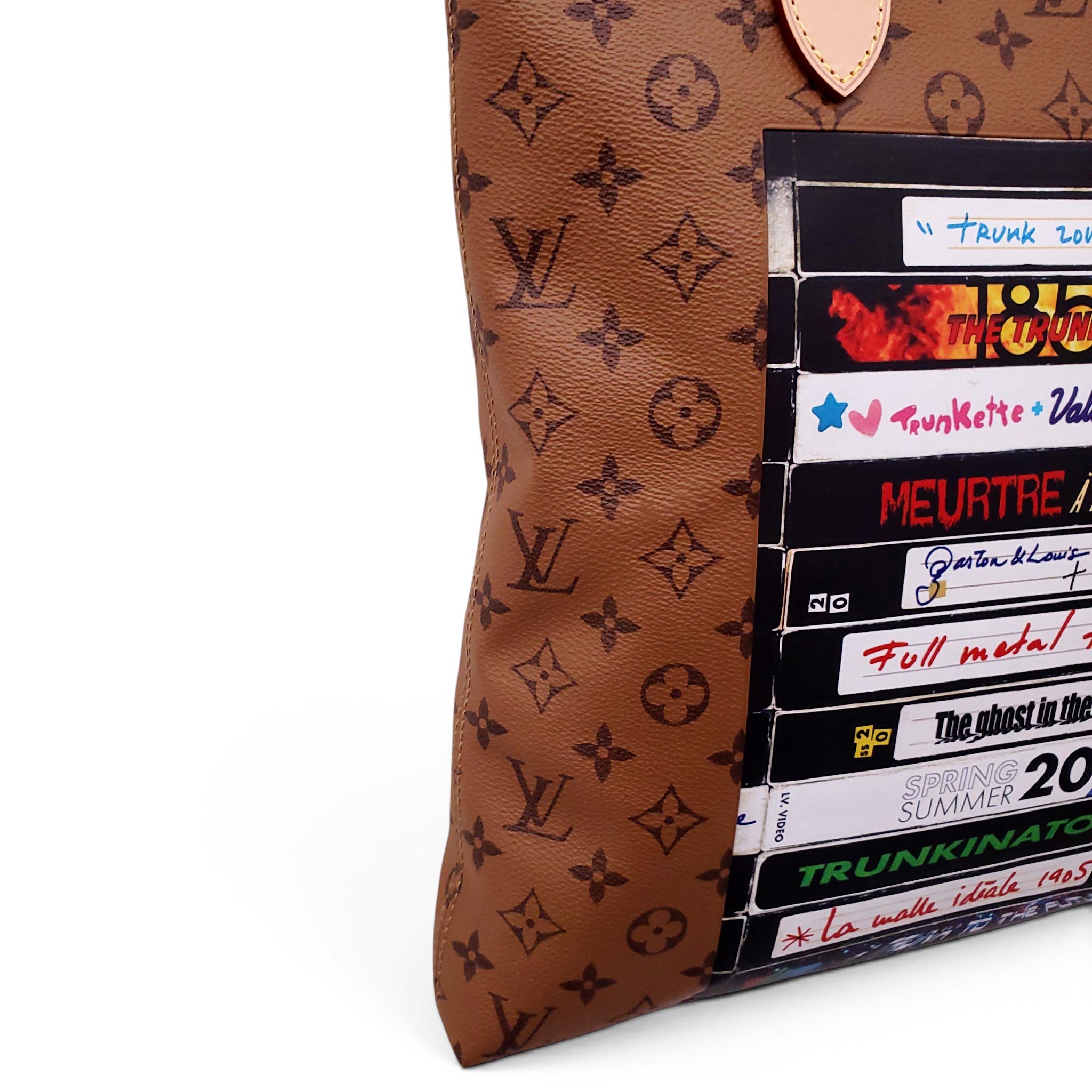 LOUIS VUITTON LIMITED EDITION REVERSE MONOGRAM CARRY IT TOTE BAG