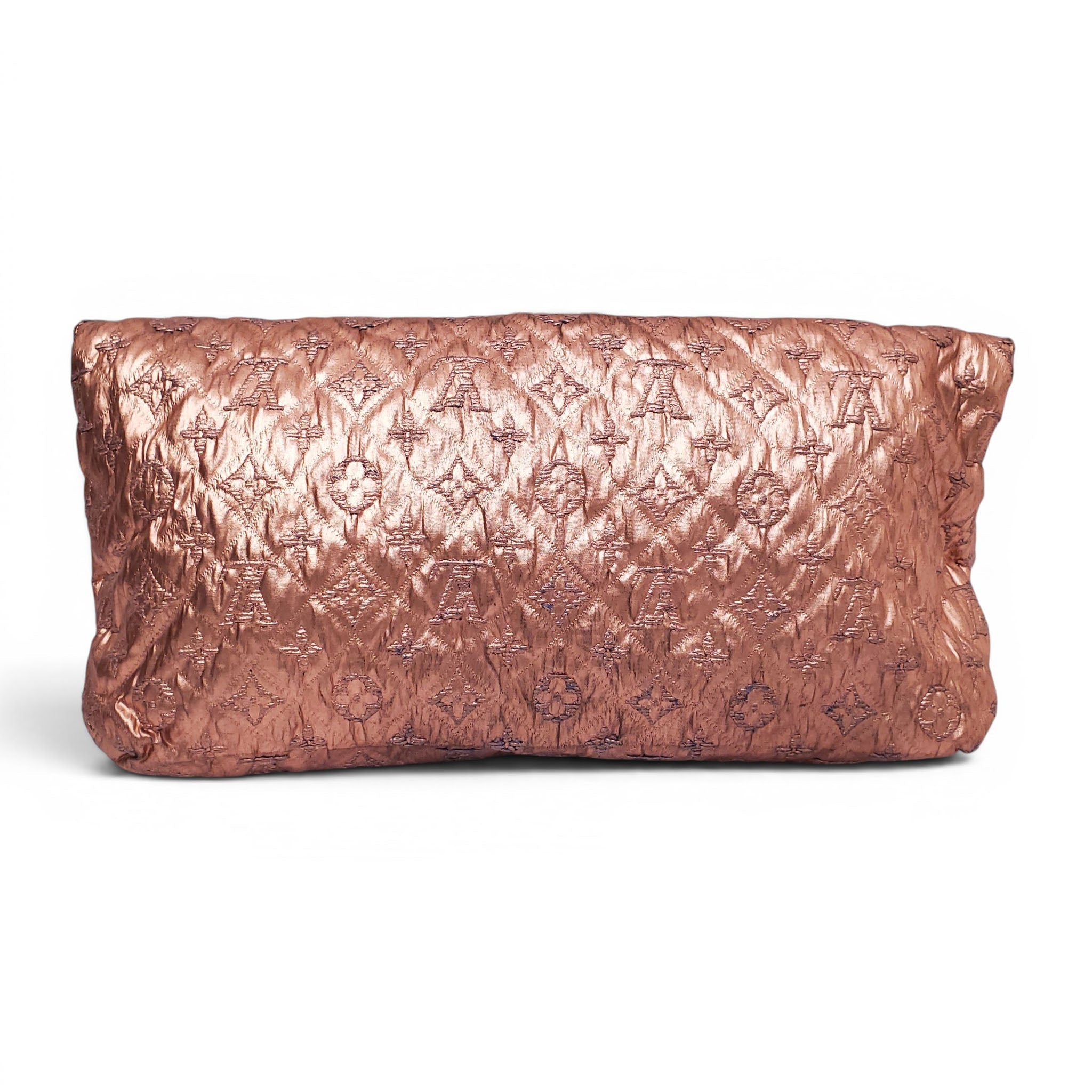 LOUIS VUITTON METALLIC LIMELIGHT MM CLUTCH