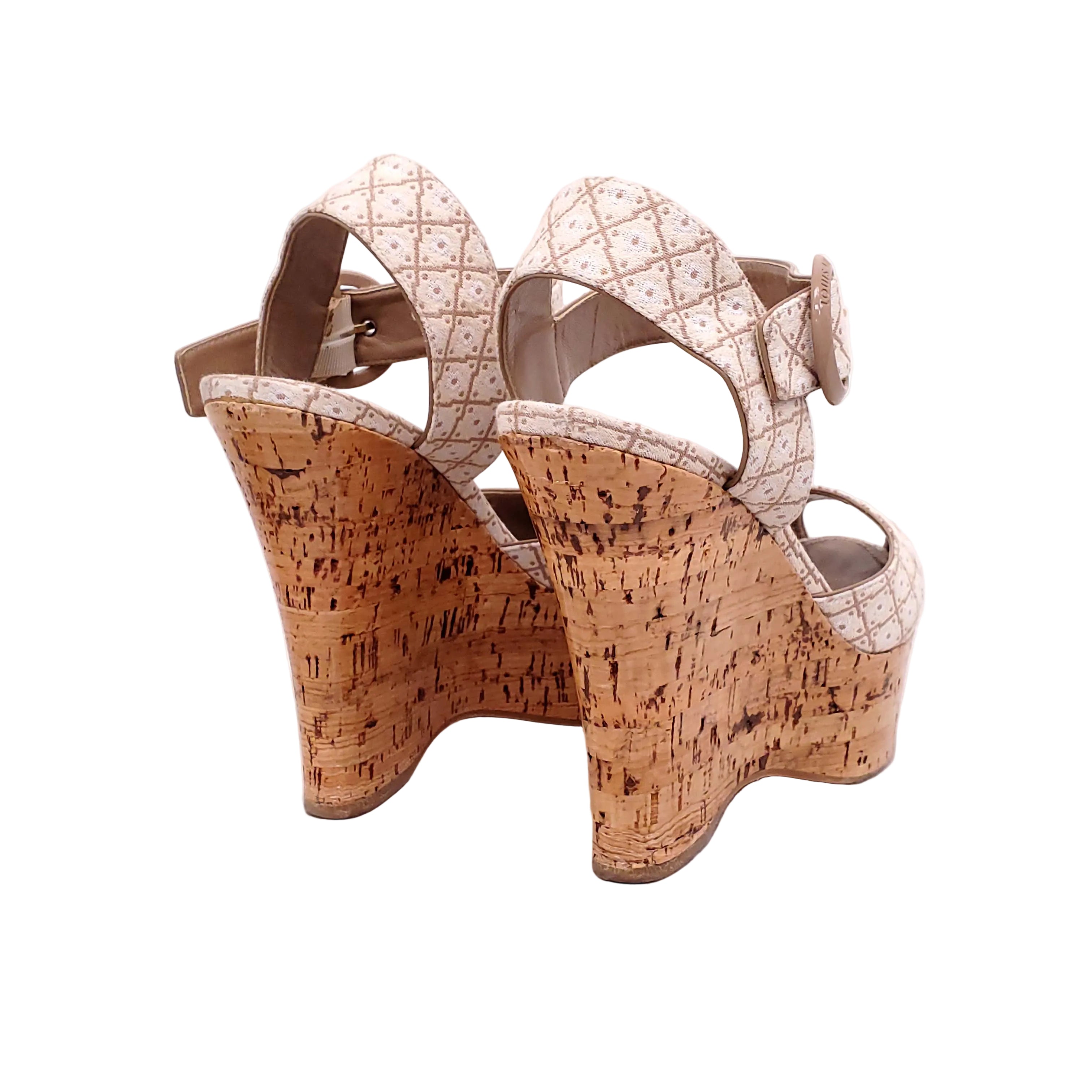 LOUIS VUITTON WEDGES - SIZE 39