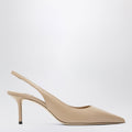 Jimmy Choo Leather Slingbacks With Ankle Strap Women