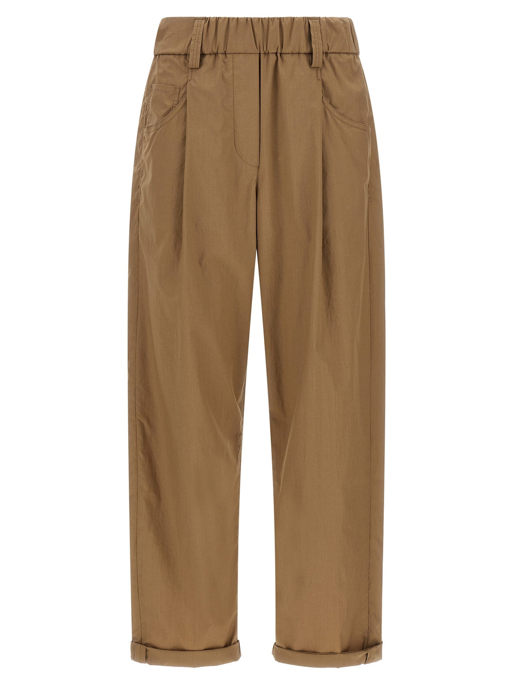 Brunello Cucinelli Women 'Track' Poplin Pants
