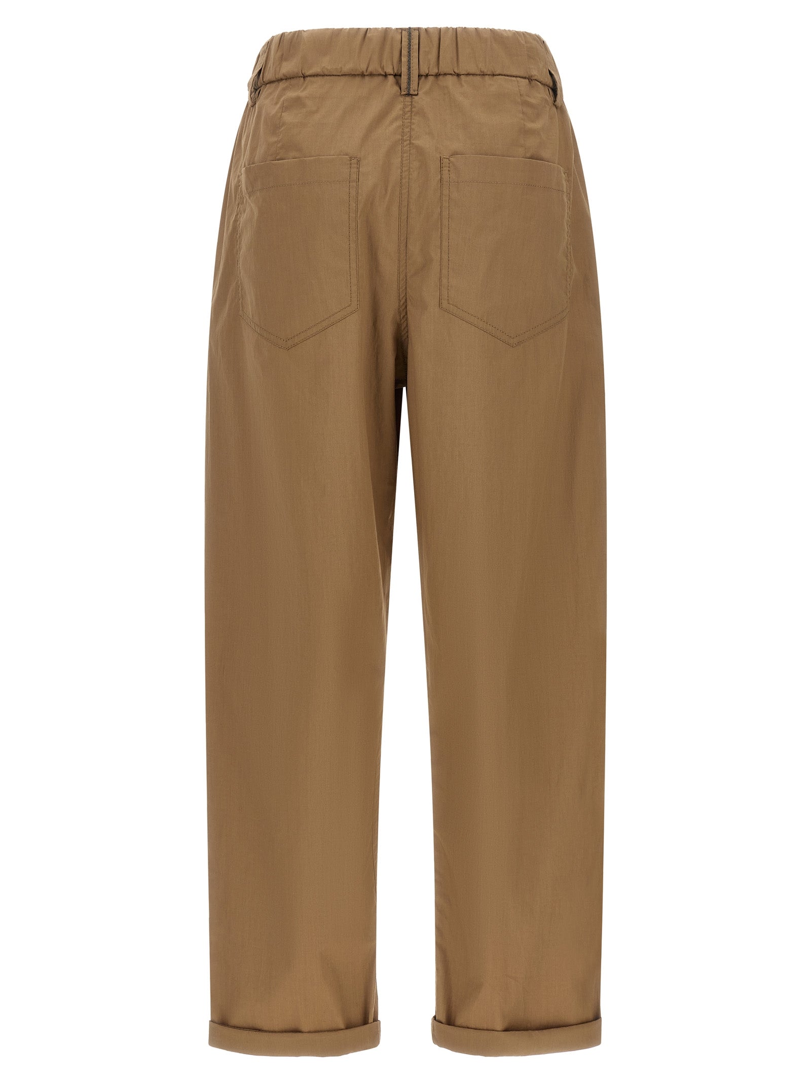 Brunello Cucinelli Women 'Track' Poplin Pants