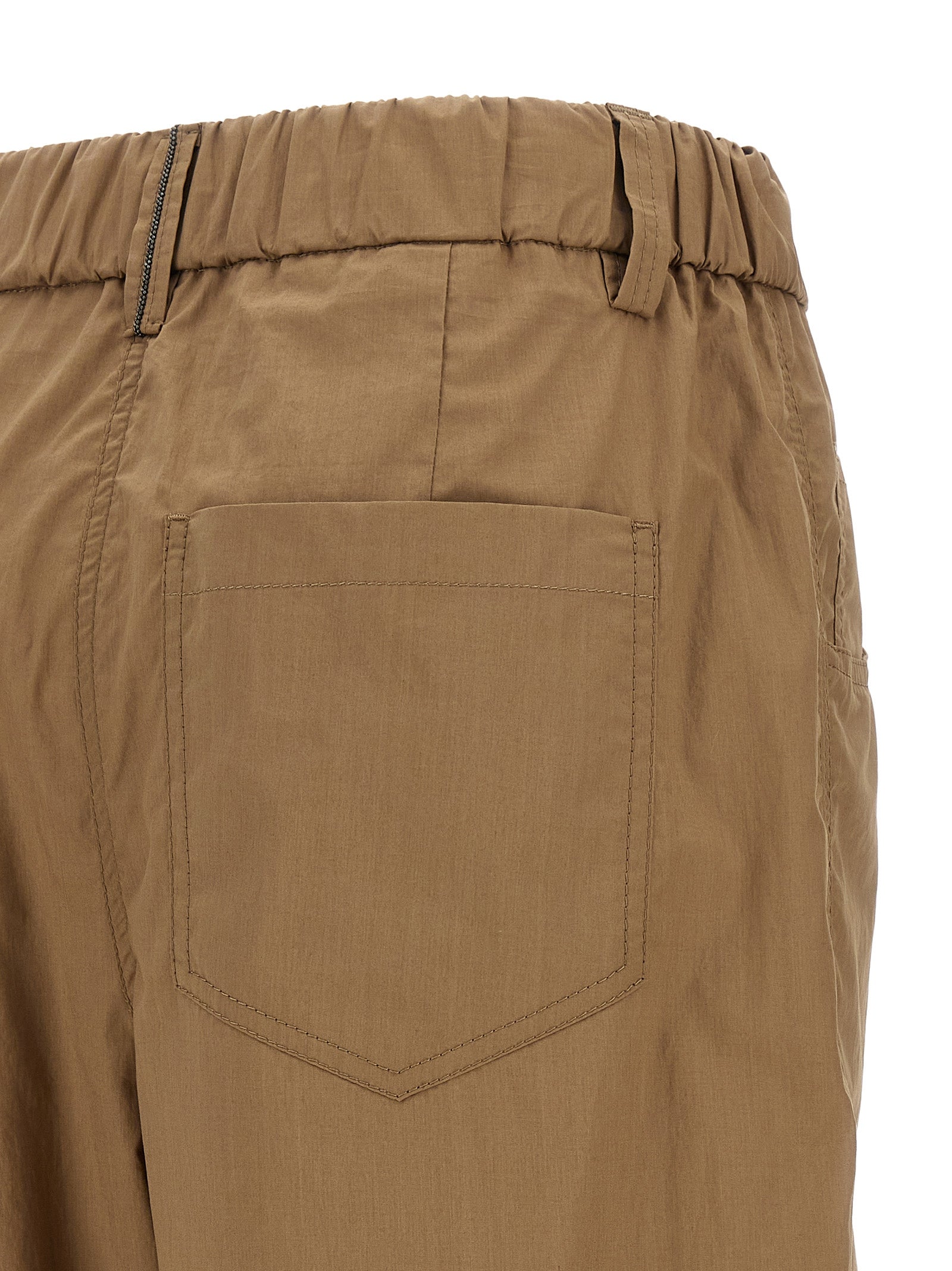 Brunello Cucinelli Women 'Track' Poplin Pants