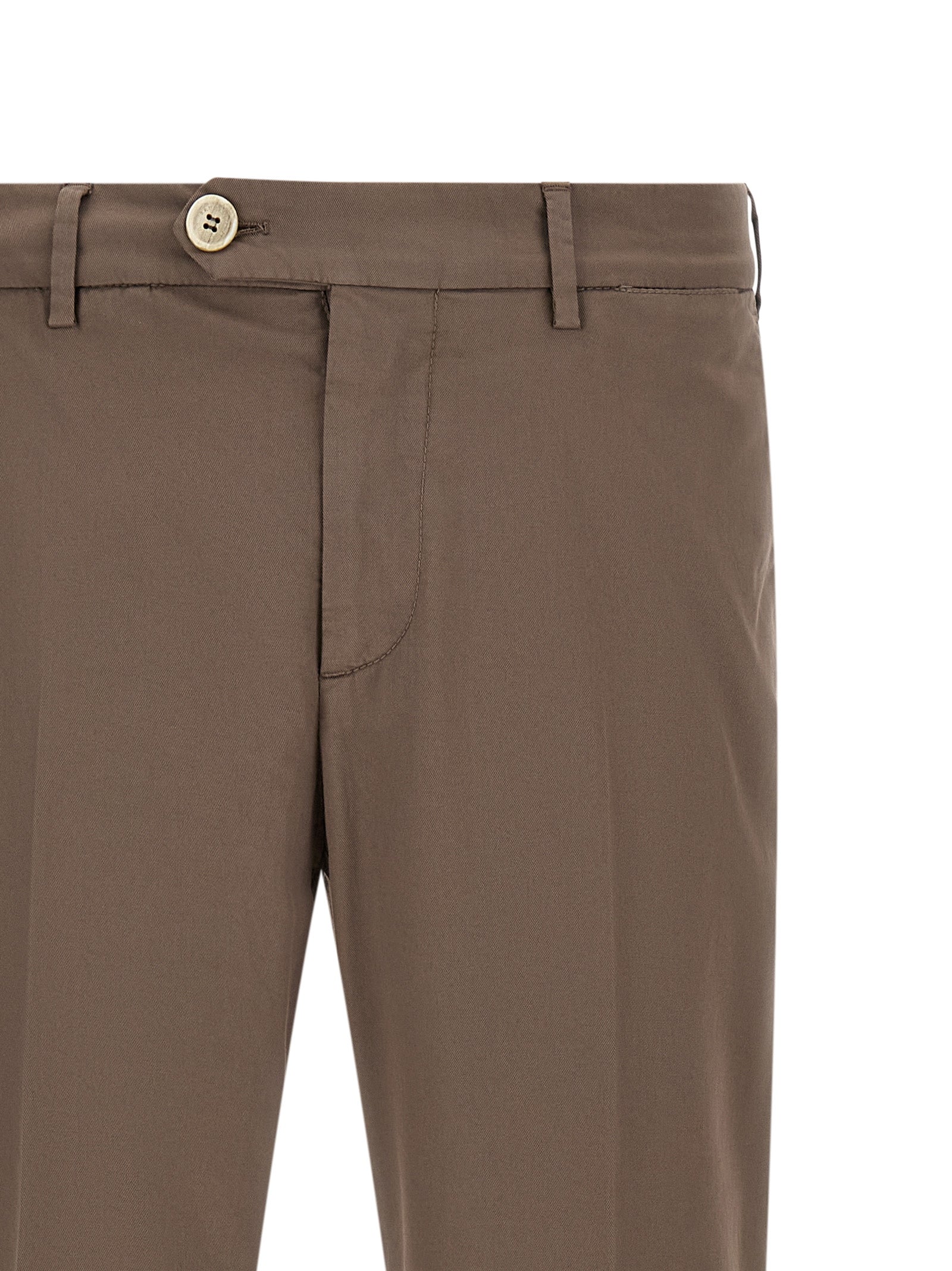 Brunello Cucinelli Men American Pima Cotton Pants
