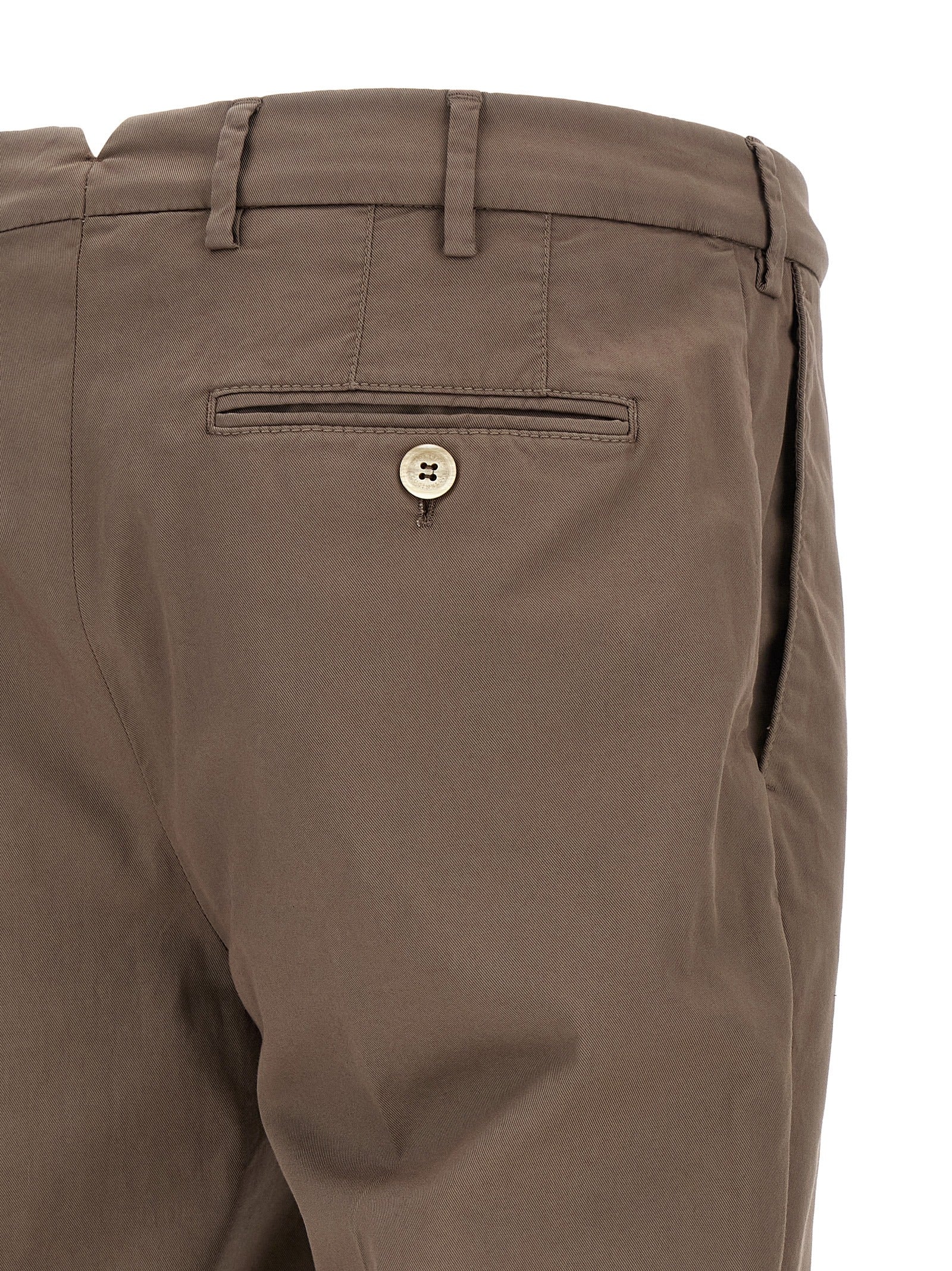 Brunello Cucinelli Men American Pima Cotton Pants