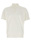Brunello Cucinelli Men Stretch Cotton Polo Shirt