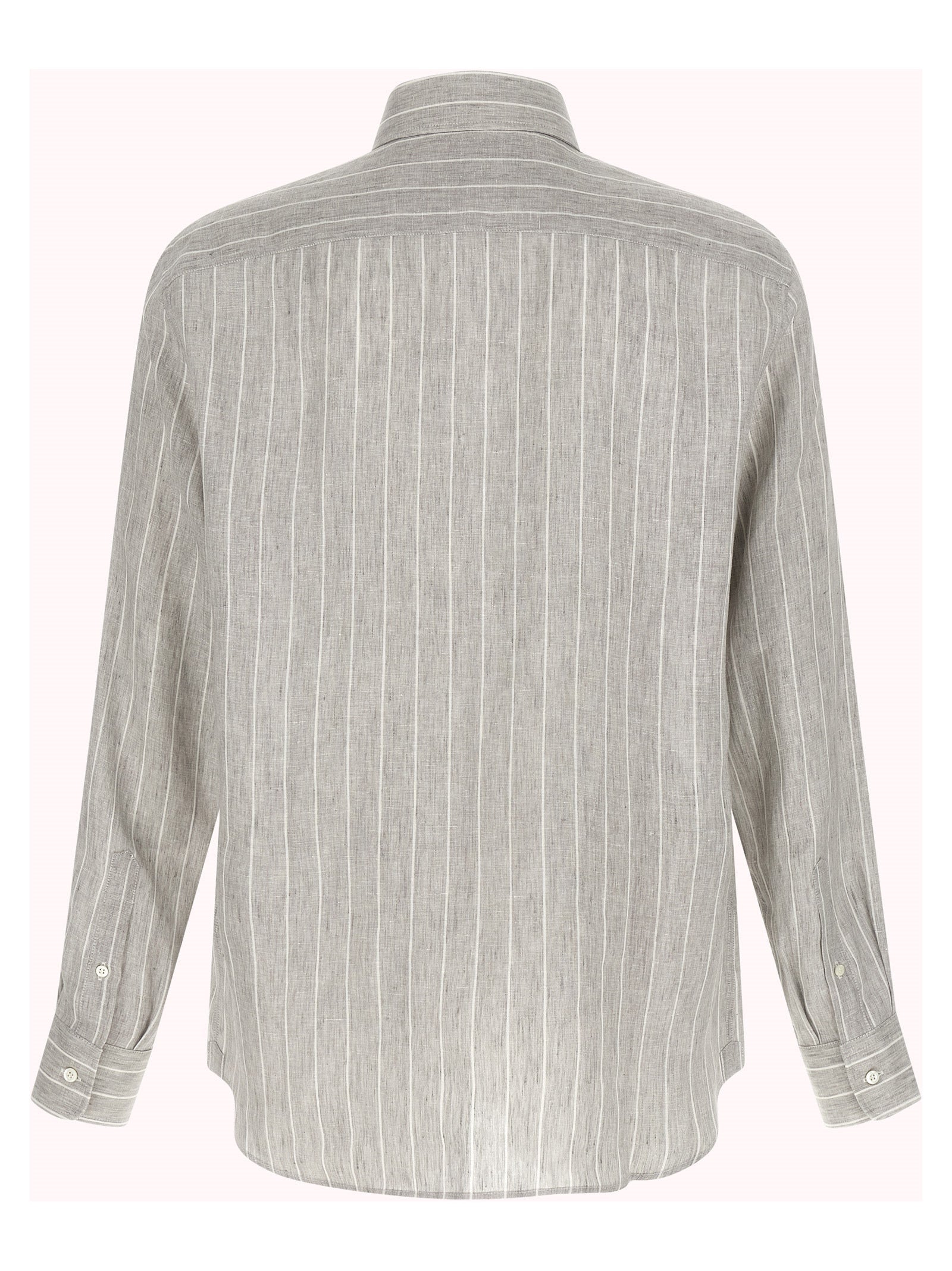 Brunello Cucinelli Men Pinstripe Shirt