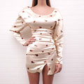 MAGDA BUTRYM CREAM FLORAL DRESS - SIZE 34