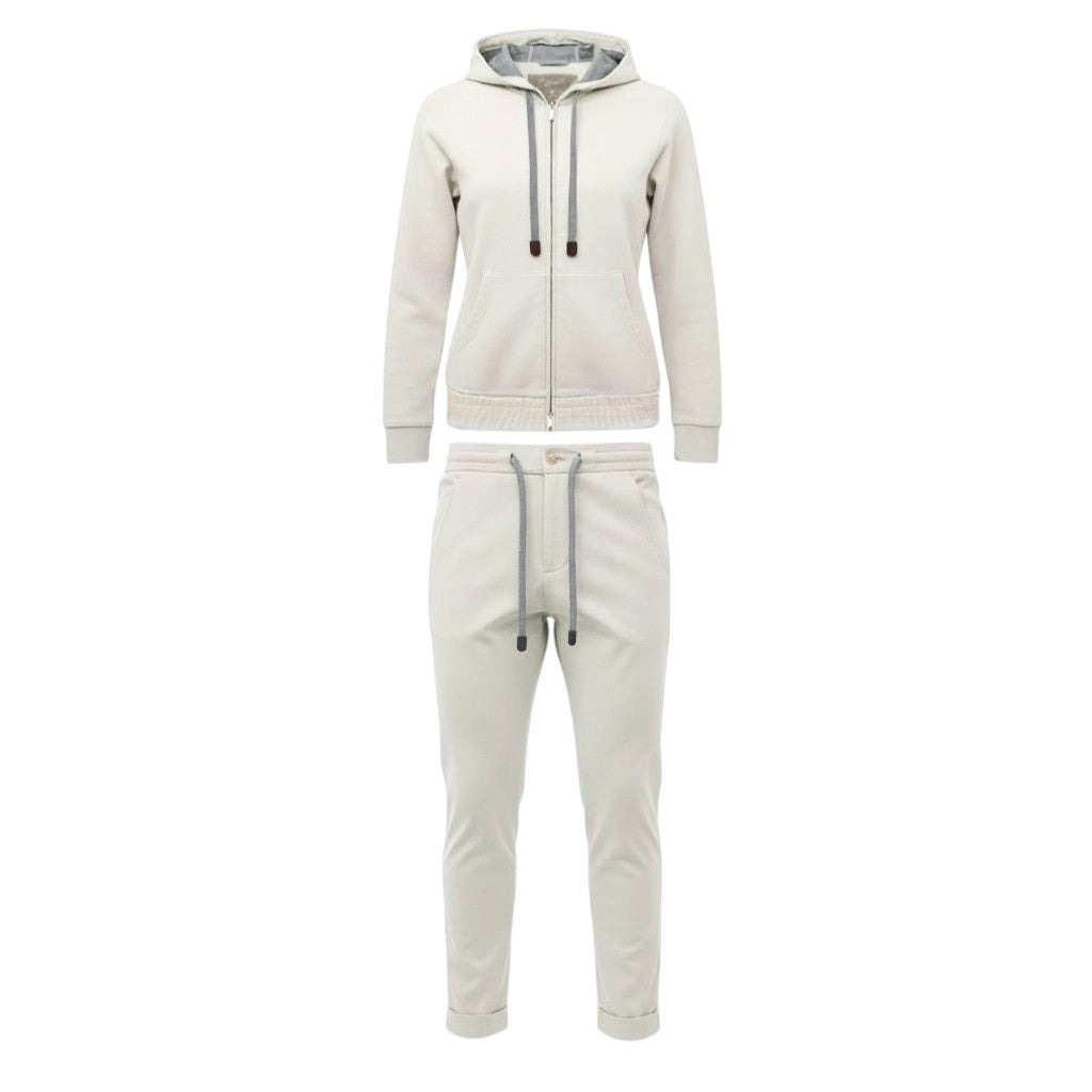 MARCO PESCAROLO WHITE AND GREY SET - SIZE 36