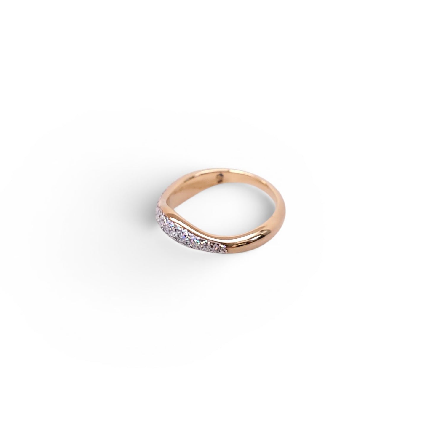 MARIA BLACK STERLING SILVER AURA OPAL GLITTER STACKABLE RINGS