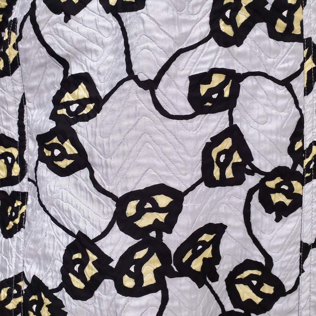 MARNI BLUE PATTERNED DRESS - SIZE 44 (OVERSIZED FIT)