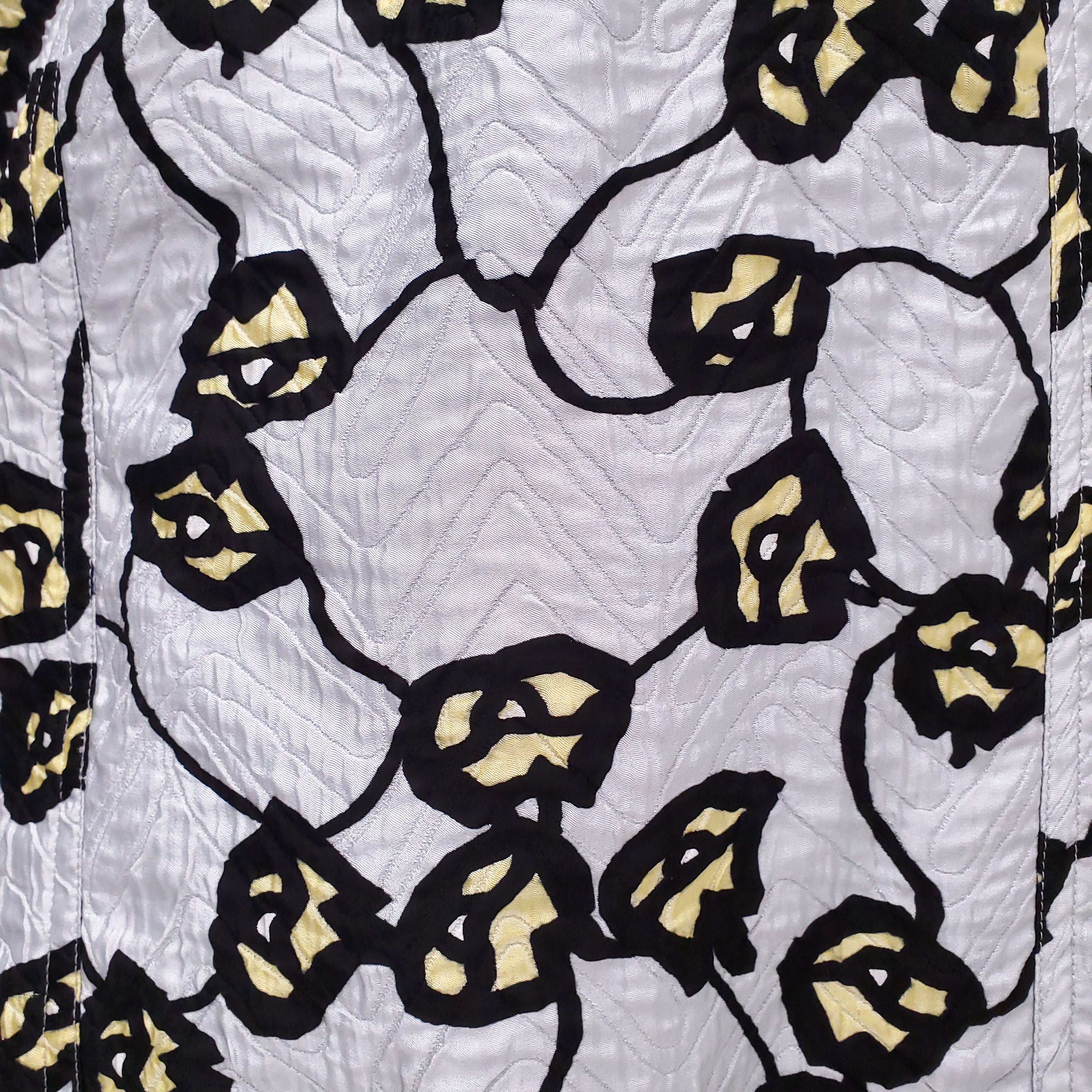 MARNI BLUE PATTERNED DRESS - SIZE 44 (OVERSIZED FIT)